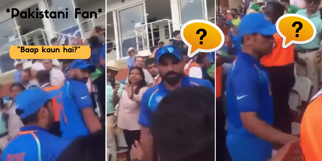 WATCH Pakistani Fans Tease Mohammed Shami The SportsRush