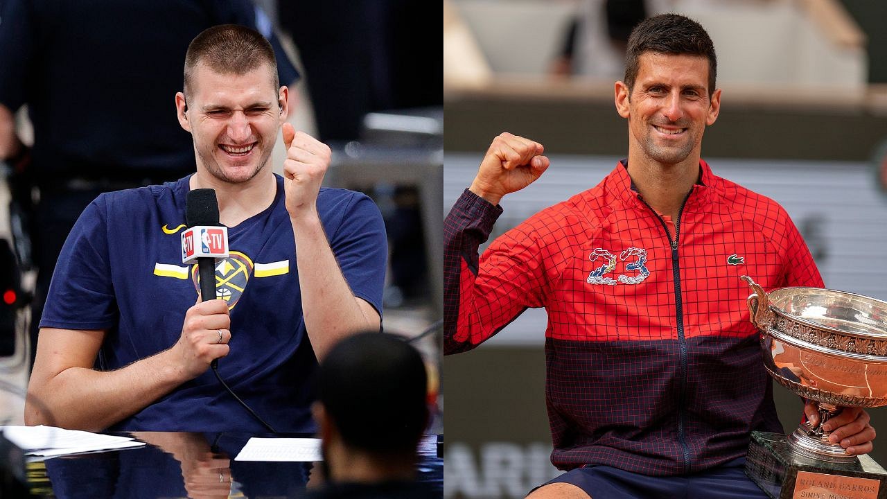 Nikola Jokic S Attempt At Finding Novak Djokovic Text Following NBA