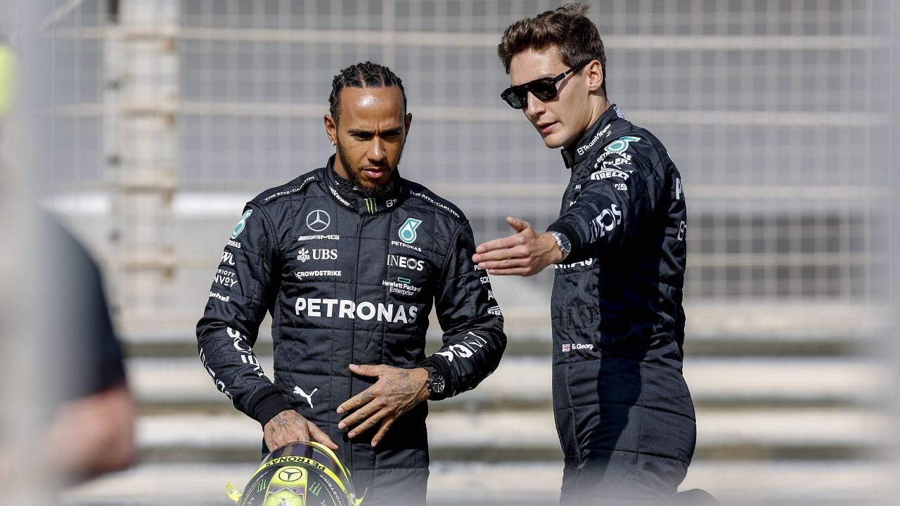 There Were Never Any Games Lewis Hamilton Snubs George Russell And