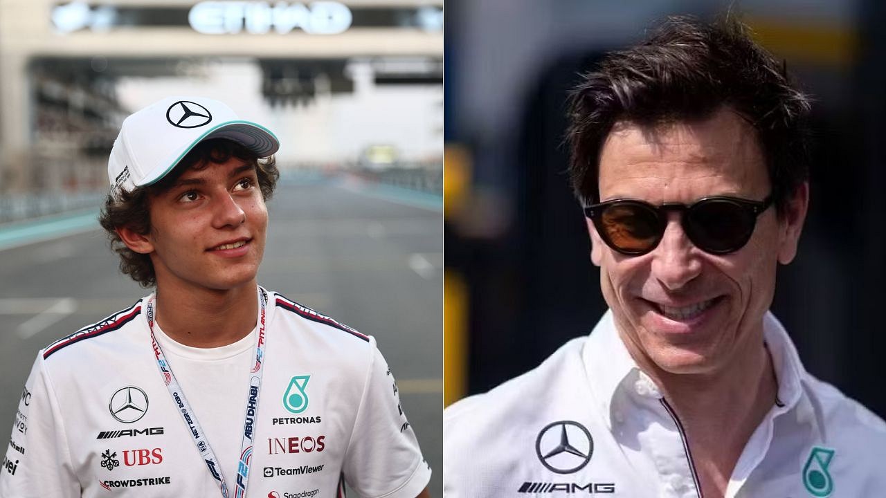 Delusional Toto Wolff Is Pushing A Kimi Antonelli Max Verstappen