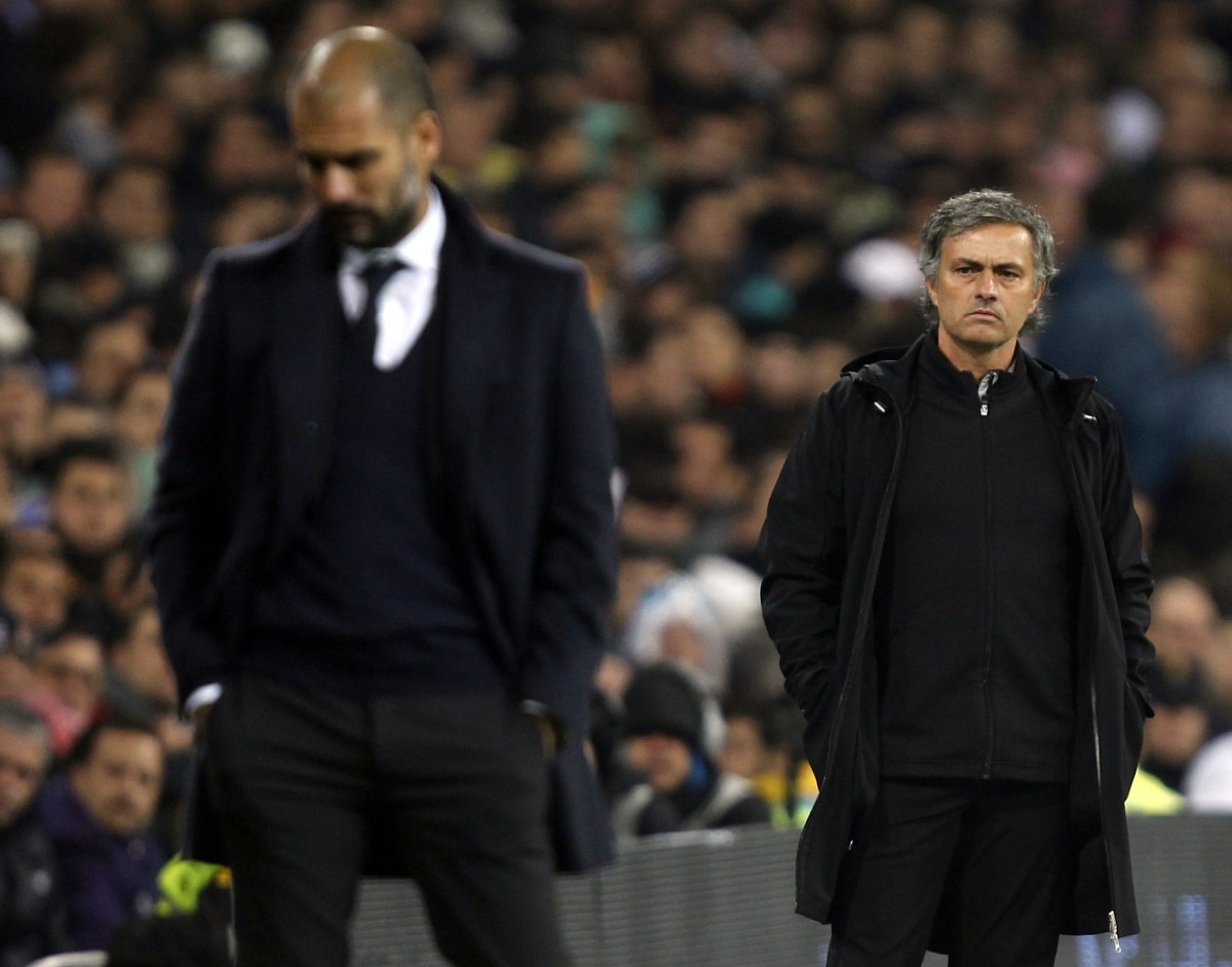 Get The Popcorn Because It's Pep Guardiola Vs Jose Mourinho Again ...