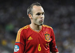 Iniesta's international career has almost come to an end as Italy beat Spain