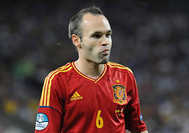 Iniesta's international career has almost come to an end as Italy beat Spain