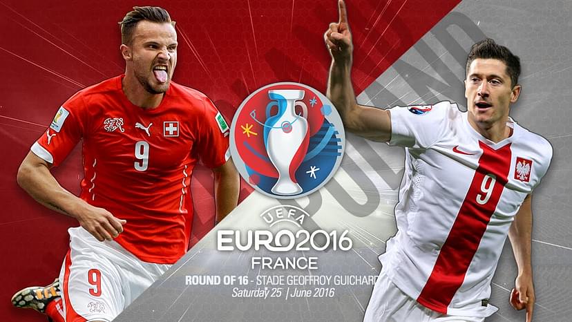 Euro 2016 Poland vs Switzerland