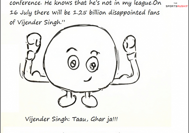 Vijender Singh crushes Hope