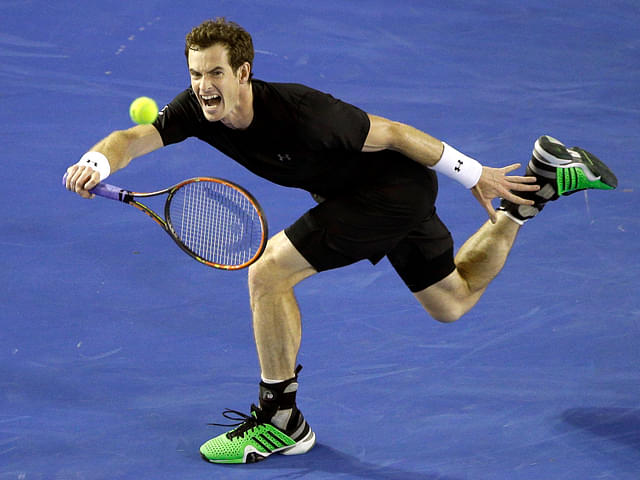 Andy Murray against serve-volley