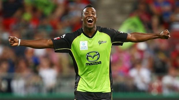 Globetrotting West Indian all-rounder Andre Russell has been banned from all cricket for a year over a doping code violation