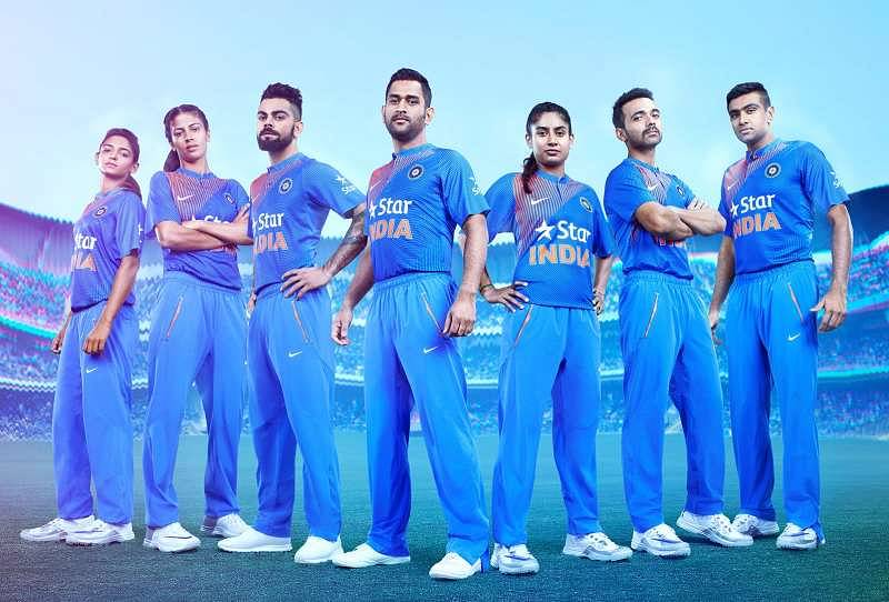indian cricket team new jersey sponsor