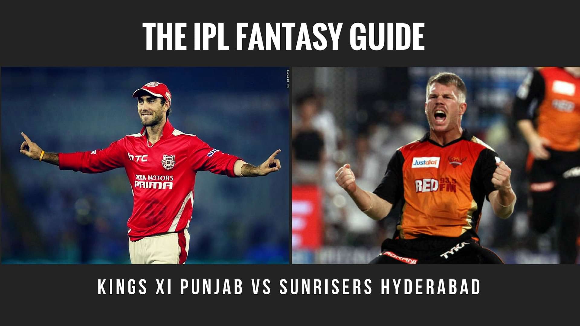 Fandromeda Fantasy Tips for Kings XI Punjab vs Sunrisers Hyderabad