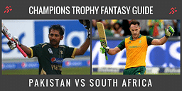 Fantasy Guide for Pakistan vs South Africa