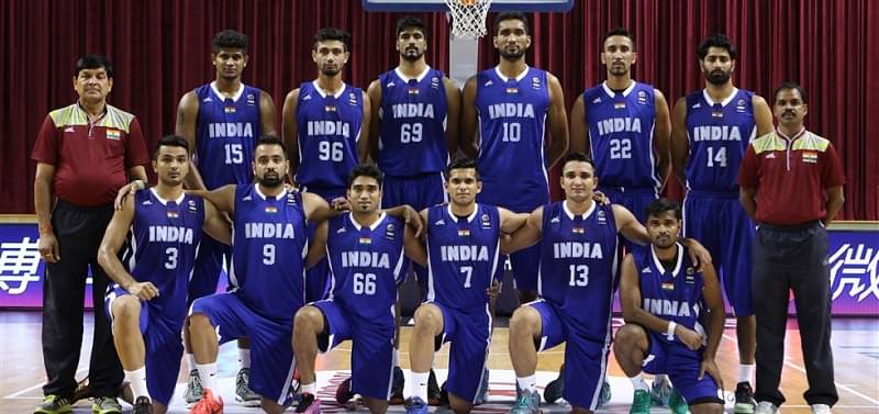 Indian Basketball Team Source: SportsKeeda