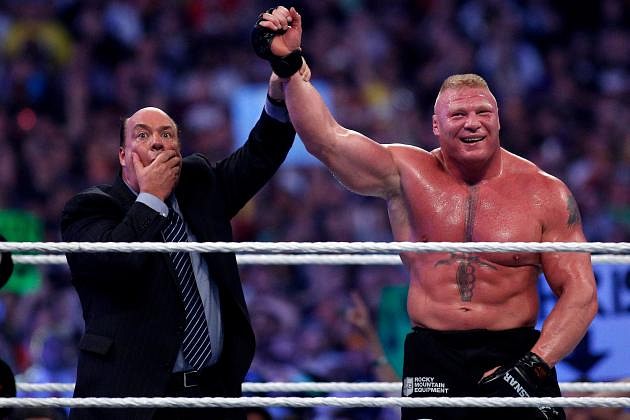 Paul Heyman suggests that Lesnar went off script to end the Undertaker ...