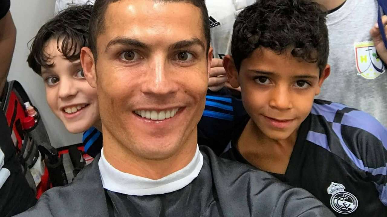 Cristiano Ronaldo Jr Scores A Free Kick Just Like His Dad - The SportsRush