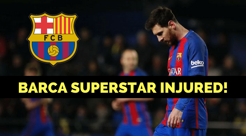 Barcelona Superstar Is Out For A Month With A Knee Injury - The SportsRush