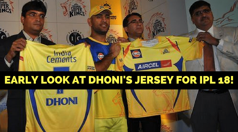 jersey no 18 in csk