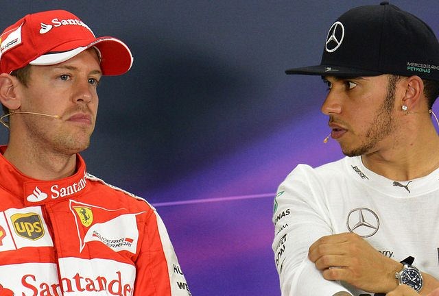 Vettel and Hamilton