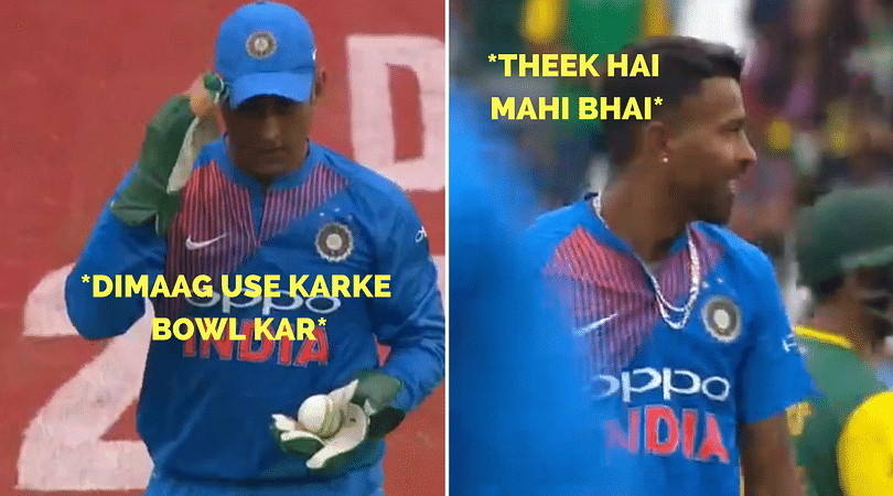 WATCH: MS Dhoni helps Hardik Pandya get the wicket of David Miller ...