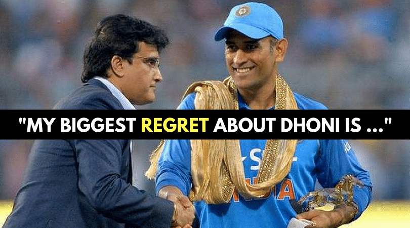 Sourav Ganguly Regrets Not Having Ms Dhoni In The 03 World Cup Squad The Sportsrush