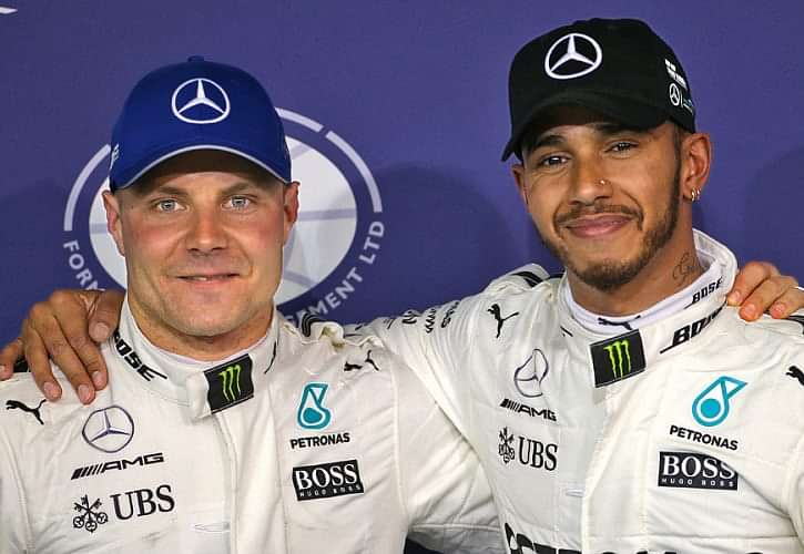 Hamilton and Bottas impressed with Mercedes' 'cornering' performance ...