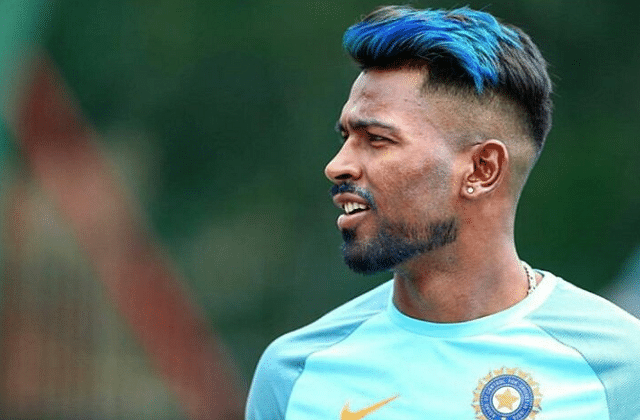 Hardik Pandya  New trendy hairstyles Try new hairstyles Funky haircuts