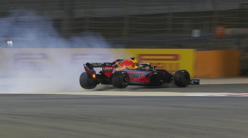 Verstappen's crash