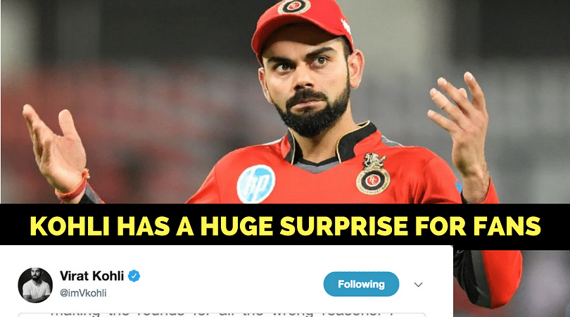 Virat Kohli opens up about his chips addiction - The SportsRush