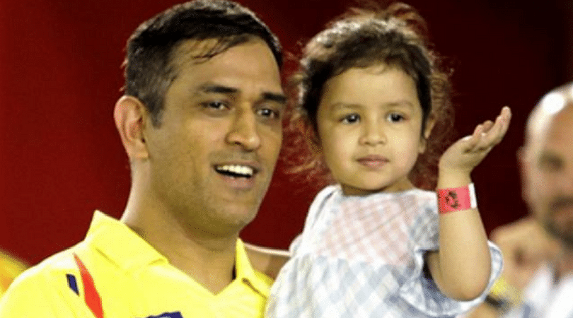 CSK posts adorable pictures of Dhoni with daughter Ziva on father's day
