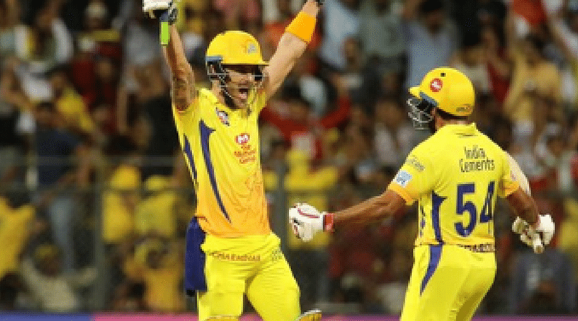 Faf du Plessis’s posts Thank you note after CSK’s win against SRH