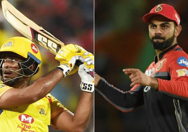 Watch: Ambati Rayudu discloses why he takes a bat from Virat Kohli every year