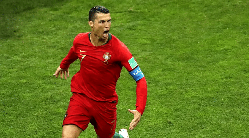 Bakterie chap program Cristiano Ronaldo hits 40 km/h speed in 6 seconds against Spain - The  SportsRush