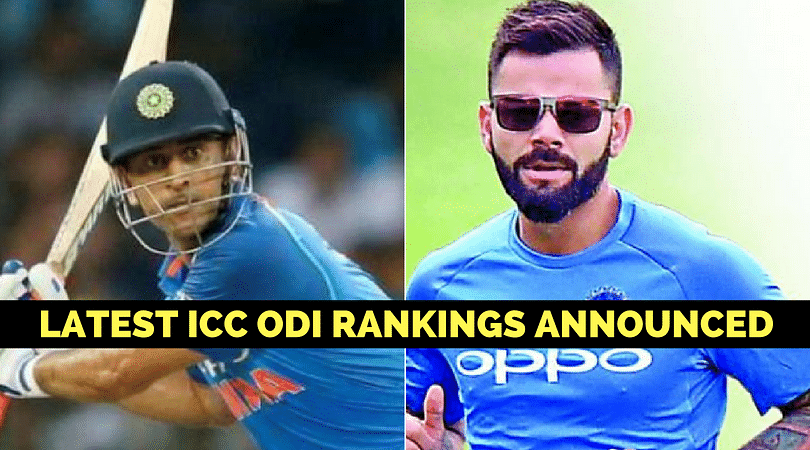 Virat Kohli remains at the top of ICC ODI rankings, Pakistan overtakes ...