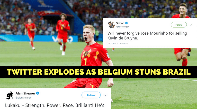 Twitter reacts as Belgium stuns Brazil to enter World Cup semifinal ...