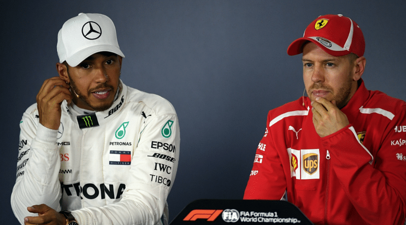 Lewis Hamilton hints at the fact that he is better than Vettel - The ...