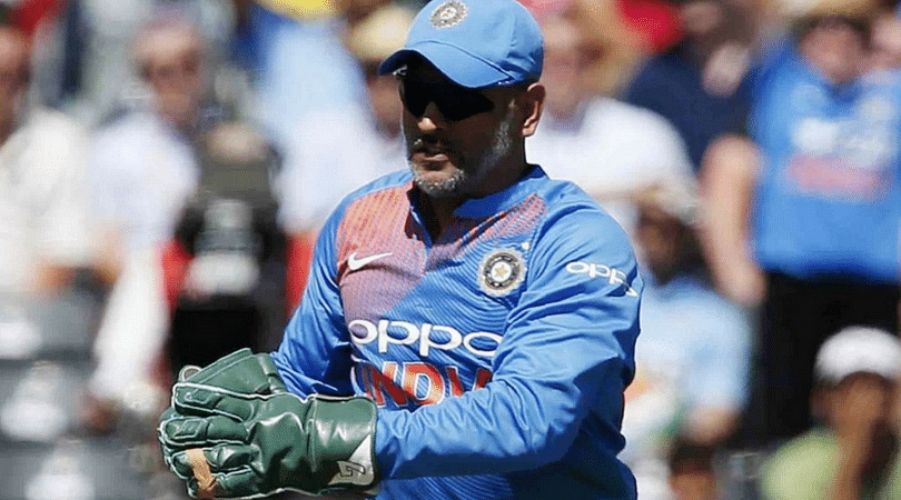 Watch: MS Dhoni gives lift to a young player on his bike but gets slammed  over pollution