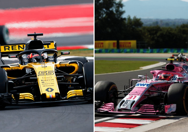 Force India and Renault indulge in banter