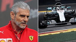 Ferrari on Mercedes' flexing rear wing