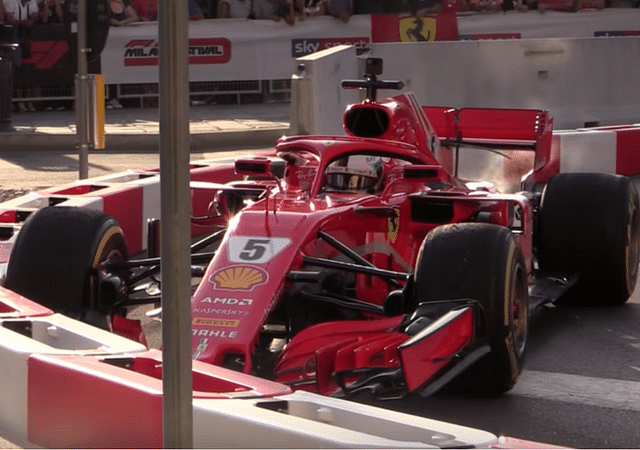 Vettel gives Raikkonen related reason for Milan demo crash