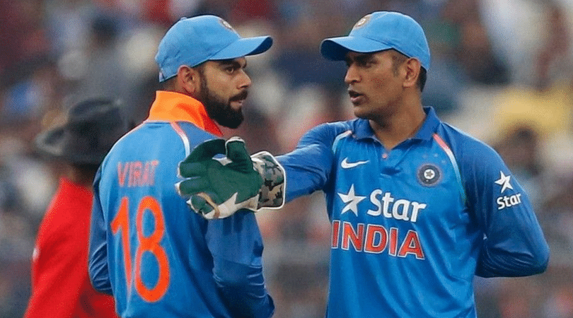 MS Dhoni praises Virat Kohli's captaincy - The SportsRush