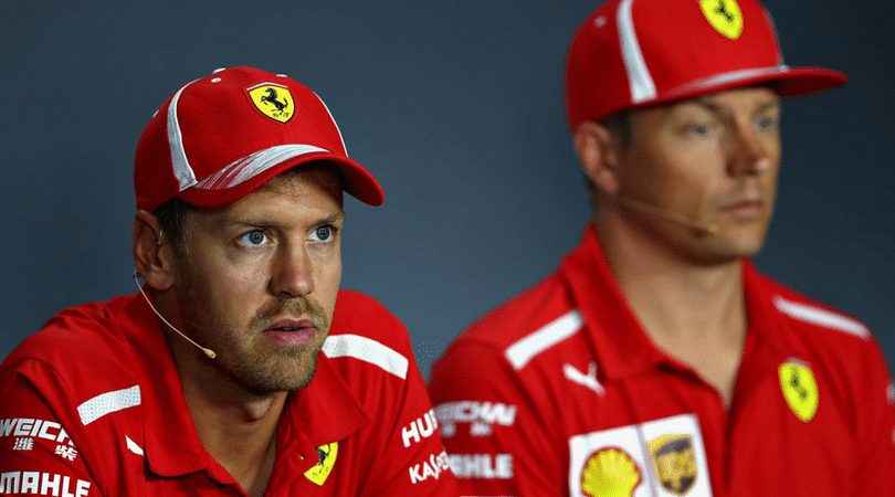Vettel blames Hamilton for lap 1 crash