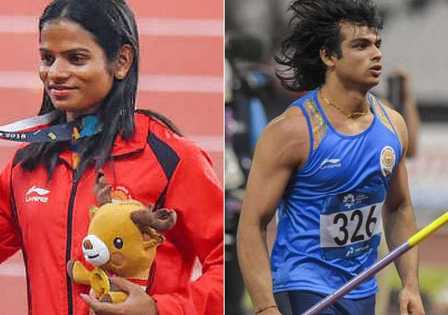 Indian athletics team at Asian Games