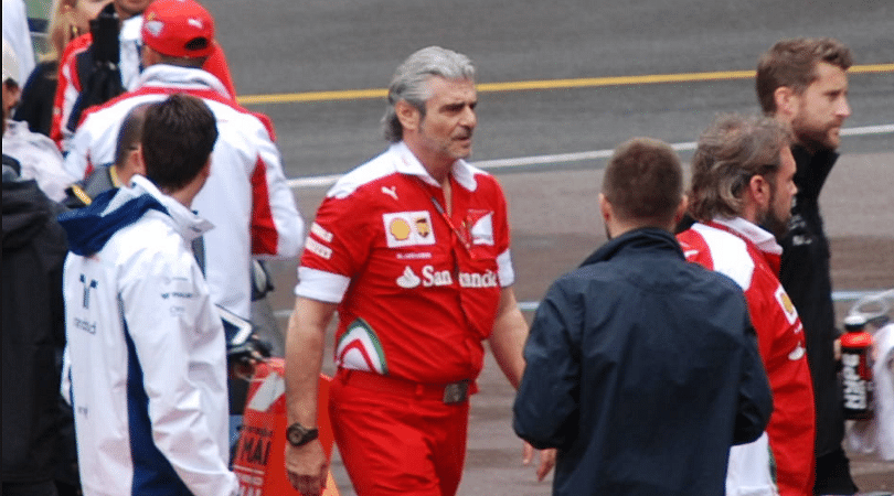 Arrivabene speaks about Kimi leaving and Vettel's chances