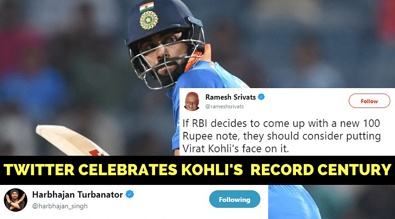 Twitter reactions on Virat Kohli's 38th ODI century - The SportsRush