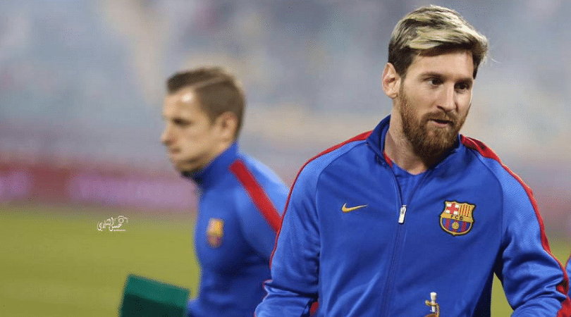 Messi injury against Sevilla