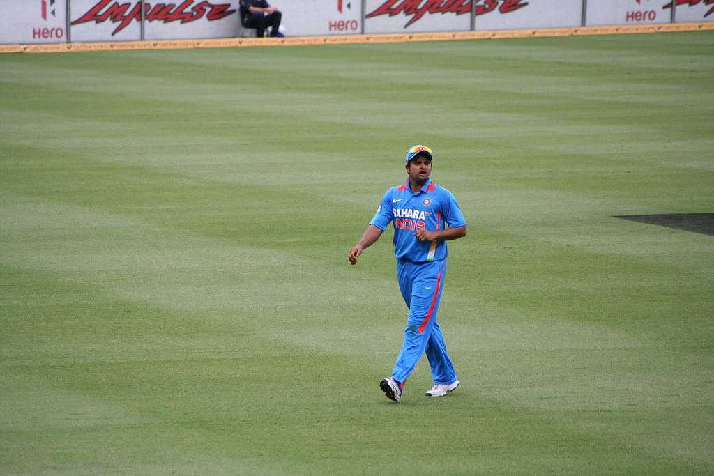 Suresh Raina takes a blinder in Ranji Trophy