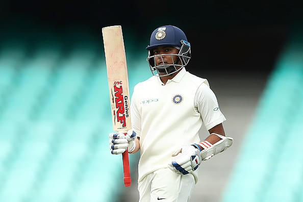 Who should replace Prithvi Shaw in first Test