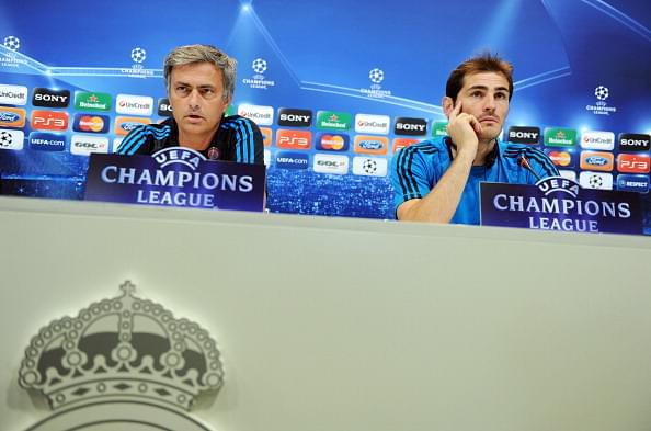 Iker Casillas takes a dig at Mourinho