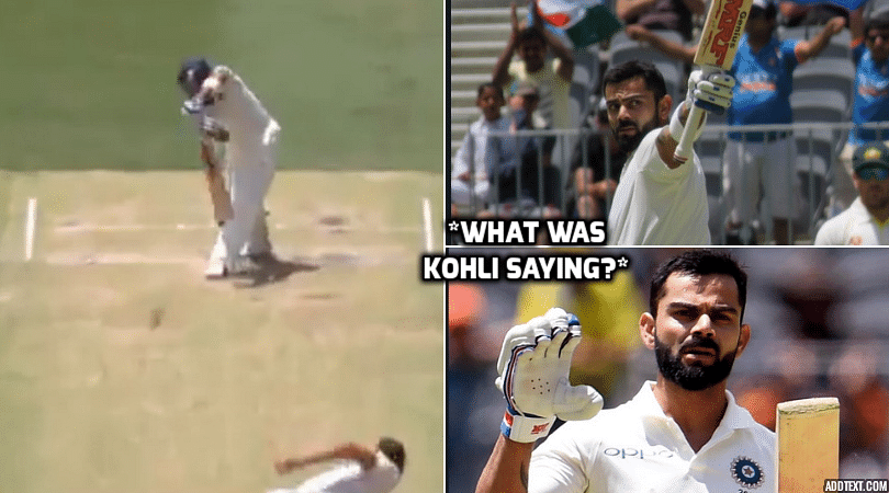 WATCH: Virat Kohli's celebration after scoring 25th Test century - The ...