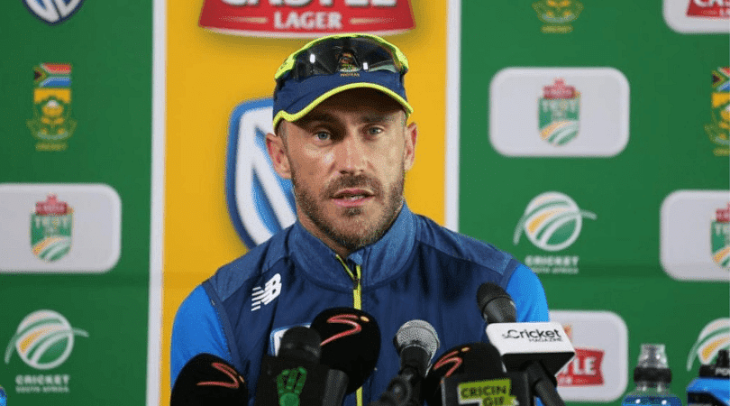 du Plessis discloses why SA forgave Sarfraz Ahmed