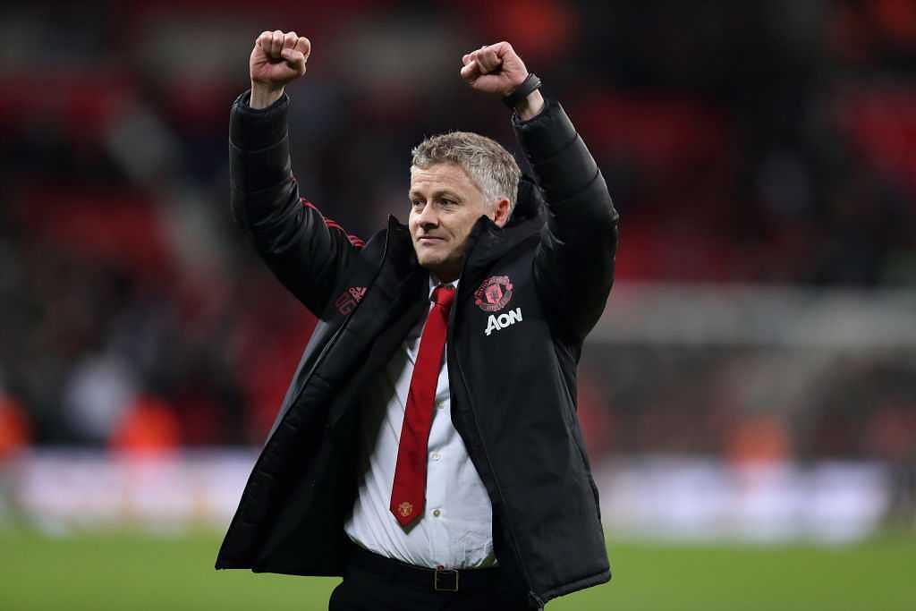 Solskjaer's ad featuring the Singhs