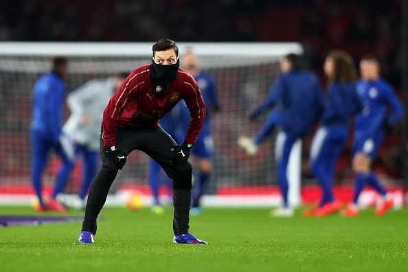 Unai Emery on Ozil